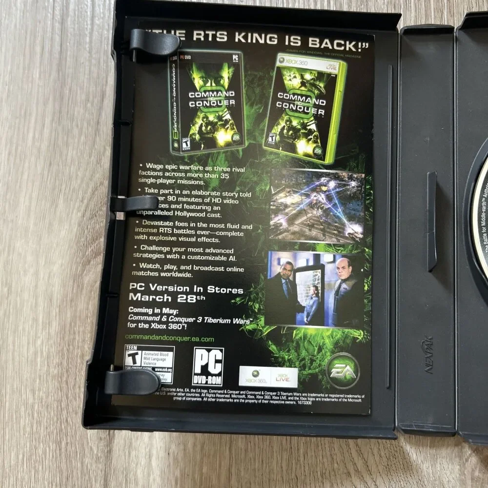 Lord of the Rings: The Battle for Middle-Earth Anthology PC Missing 1 Disc READ